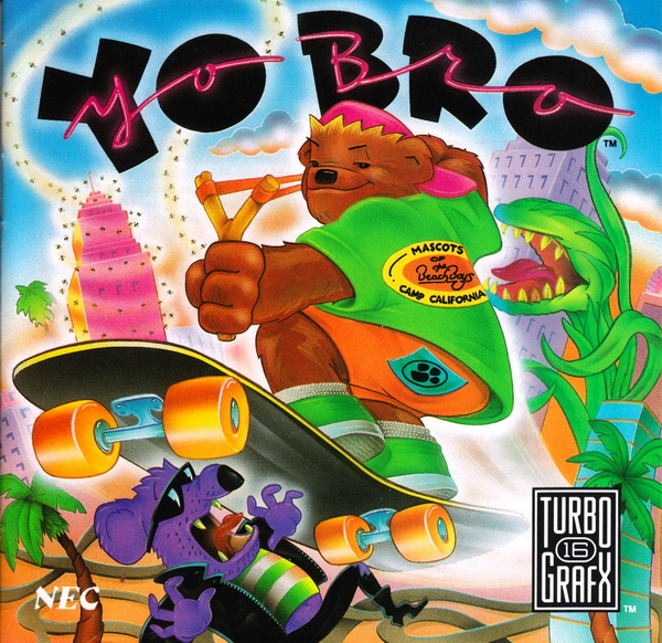 Yo Bro box art for TurboGrafx-16